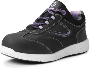 SUREWAY Women's Aluminum Toe Work Shoes for Women,Lightweight & Comfortable,Superior Slip Resistant,EH Safety Industrial Construction Boots/Shoes