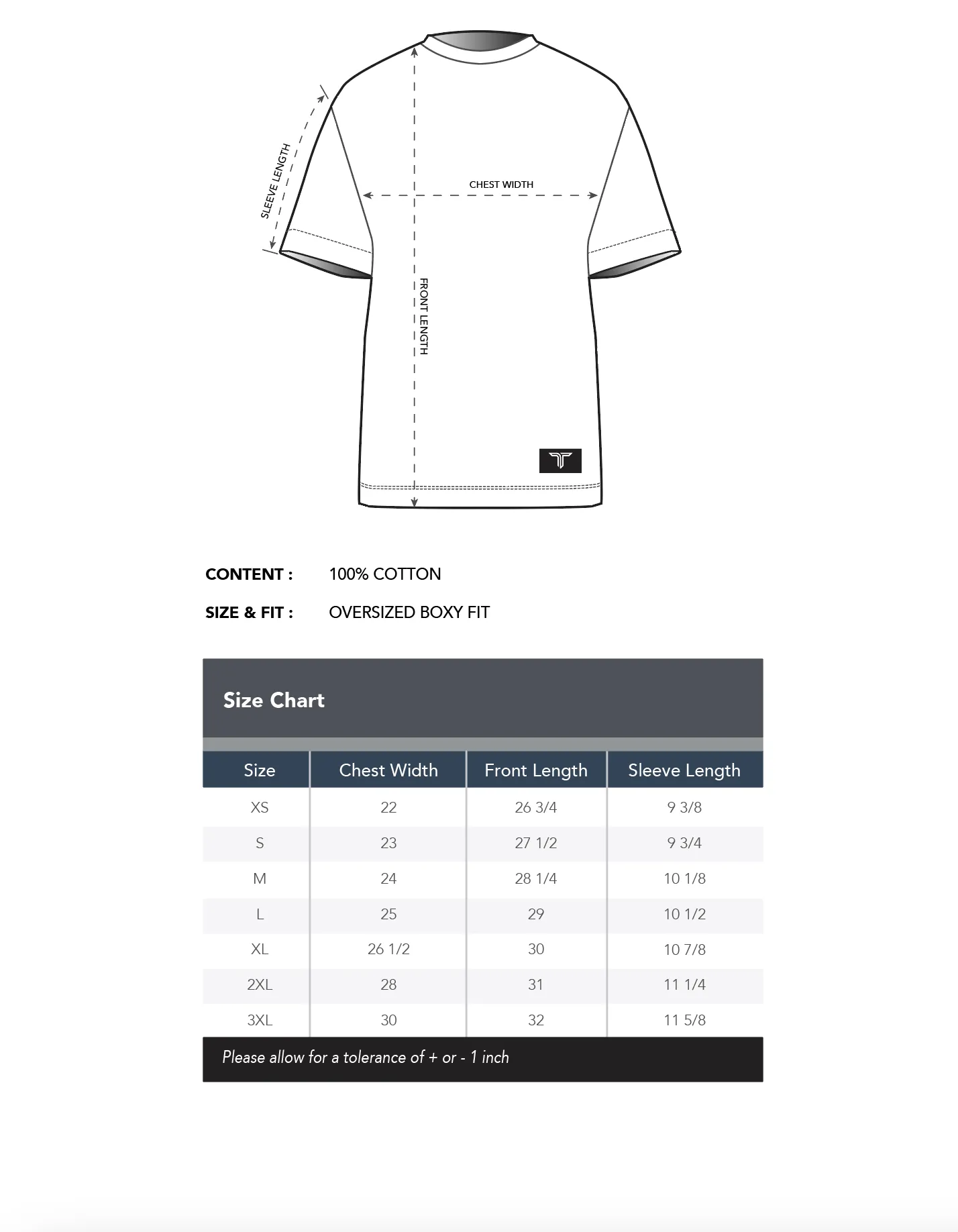 Takedown Fighter Oversized T-Shirt - Black