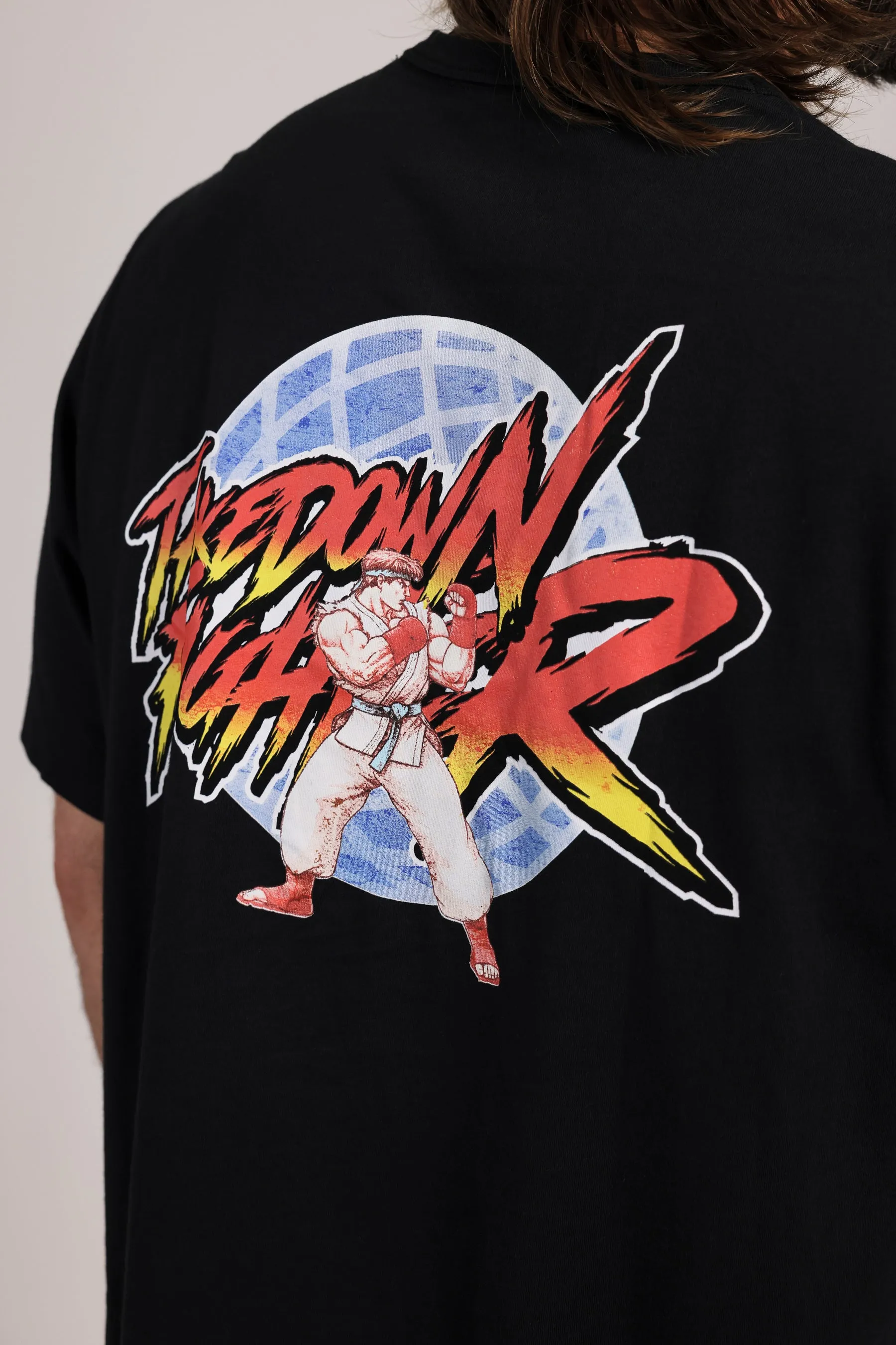 Takedown Fighter Oversized T-Shirt - Black