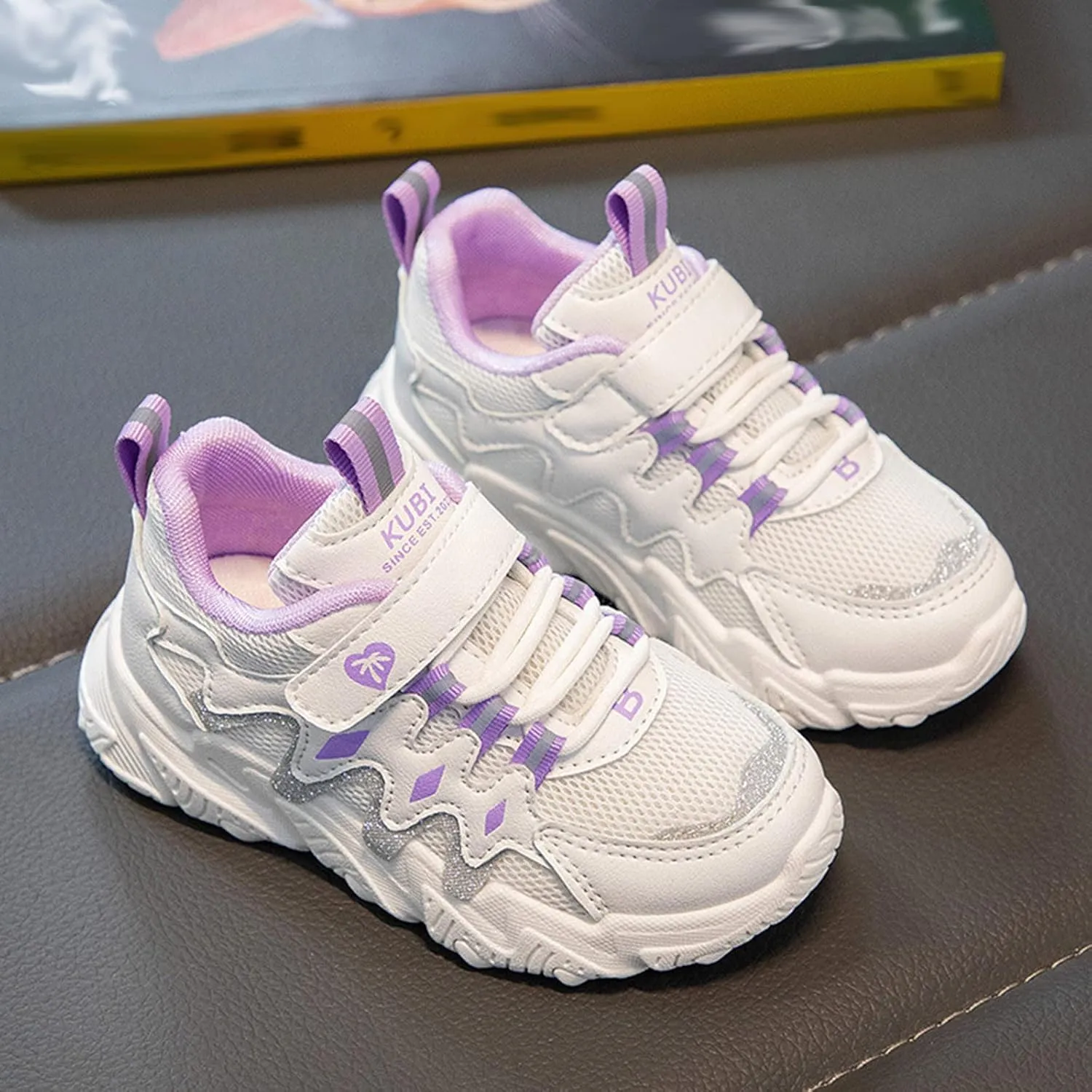 Toddler Mesh Sneaker Kids Boys Girls Breathable Tennis Non Slip Shoes for Running Walking Athletic Sports