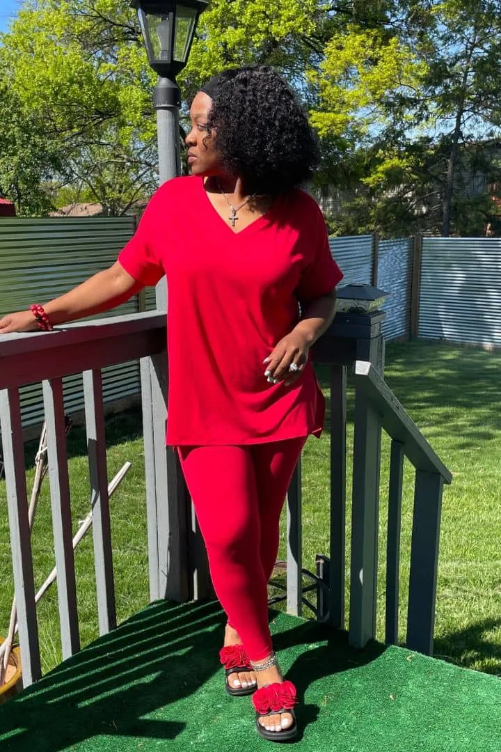 Tunic Style Legging Set