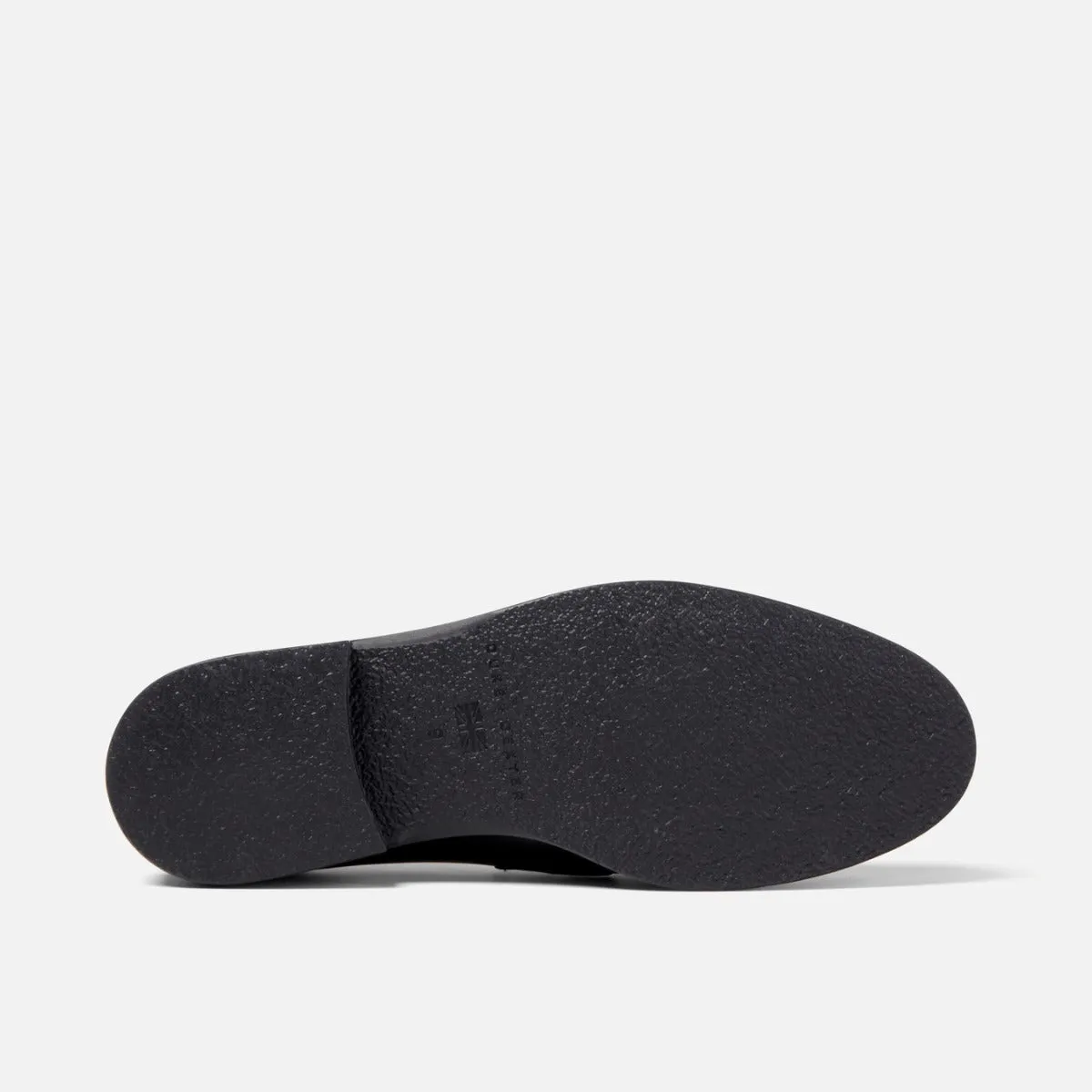 Wilde Black Suede Cherry Penny Loafer - Women's