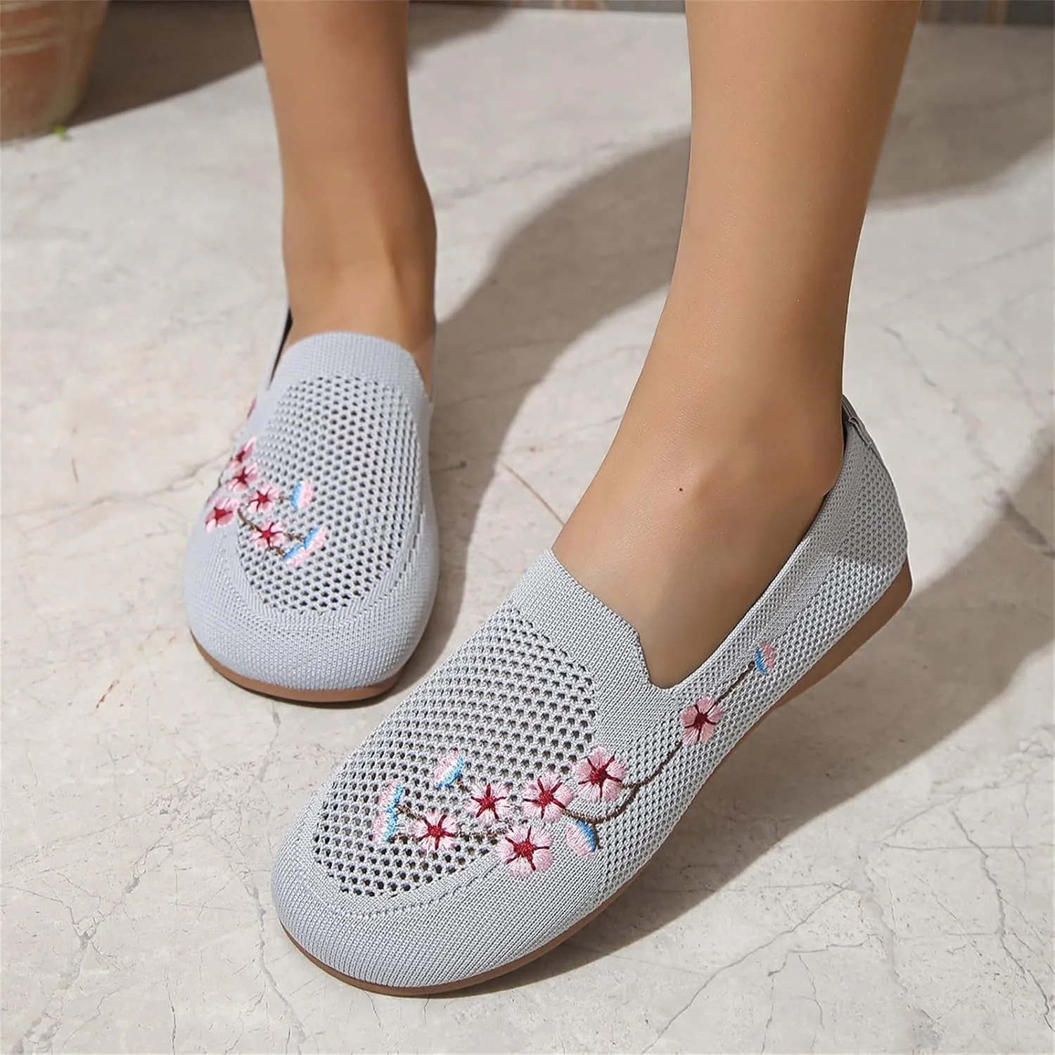 Women Breathable Walking Slip-on Foam Sneakers Neoprene Shoes