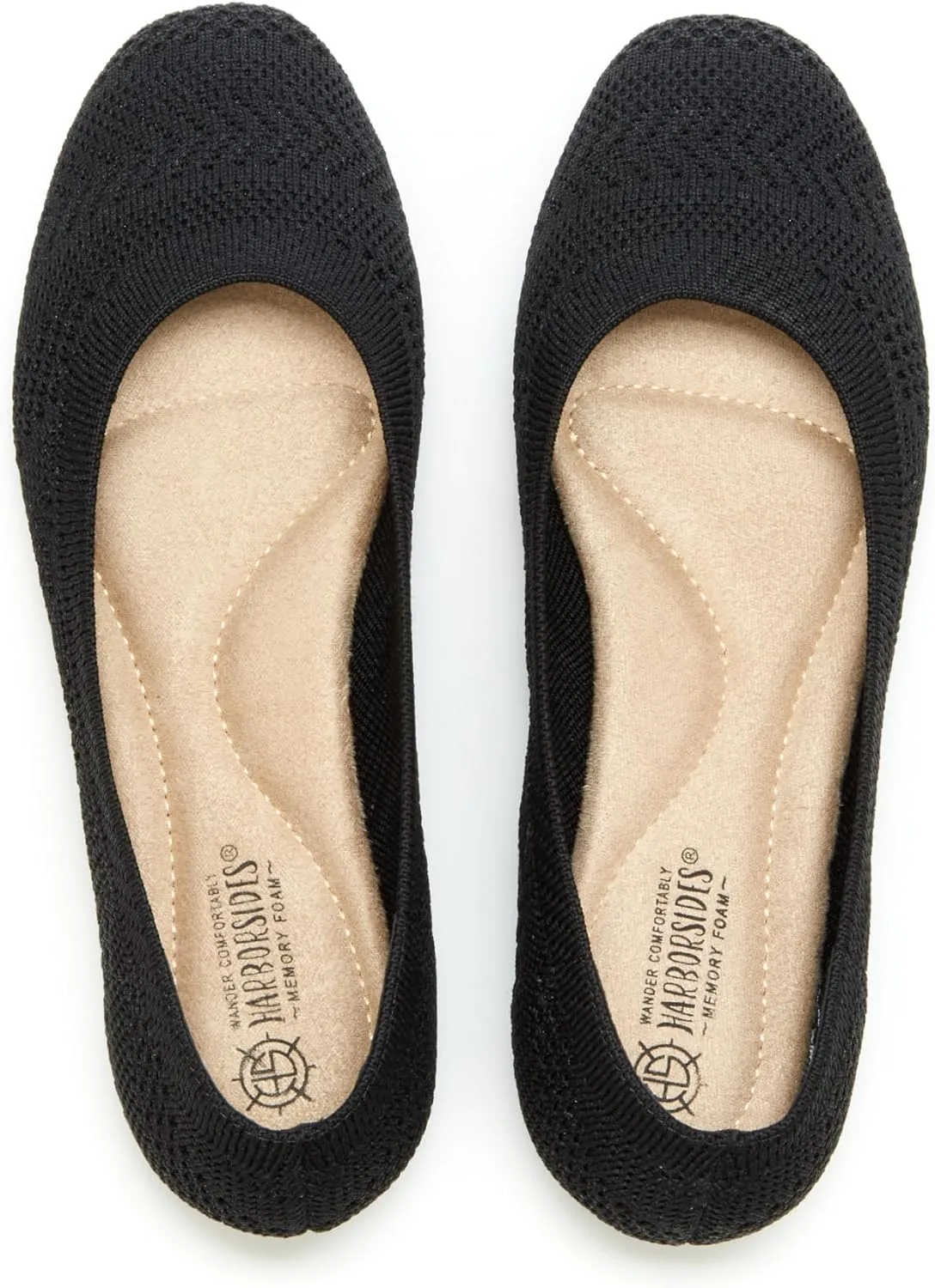 Women Comfort Flats, Memory Foam Insole, Flex A Lite Outsole
