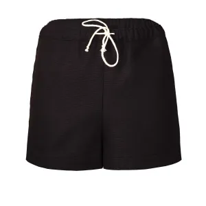 Zwarte canvas shorts voor kinderen 